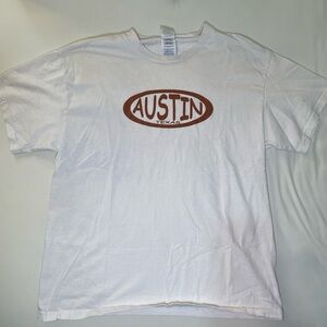 Austin Texas White T-Shirt